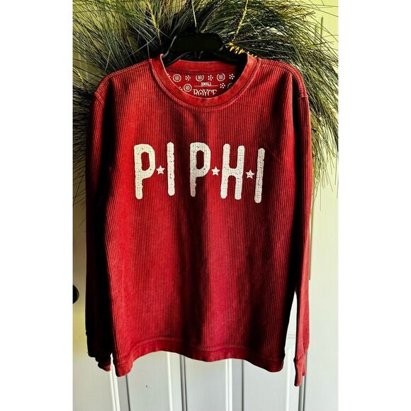Royce Comfy Cord Sorority Sweatshirt/Sweater/Top PIPHI College Phi Beta Phi - Picture 13 of 14
